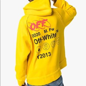 Off-White Oversized Industrial Y013 Hoodie